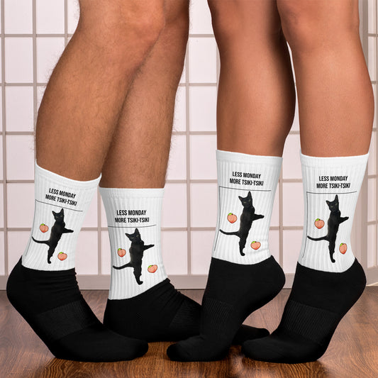 Kira Socks "Less Monday More tsiki-tsiki"